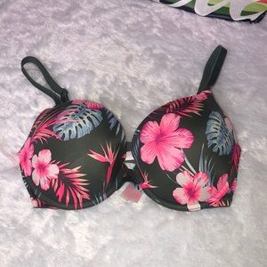 Victoria’s Secret Pink tropical padded bra